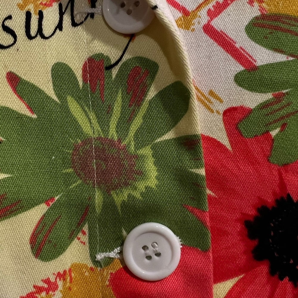 Spring Compliments Floral Button Up Jacket Size 14 - image 6